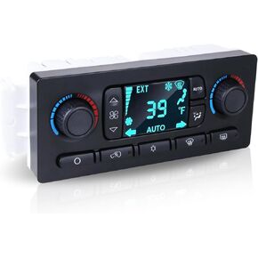 599-211 A/C Heater Climate Control Module Panel Switch 599-211XD Compatible with 02-06 Chevy Silverado Suburban Tahoe GMC Sierra Yukon Envoy Cadillac Escalade Rainier Hummer Bravada 10367041