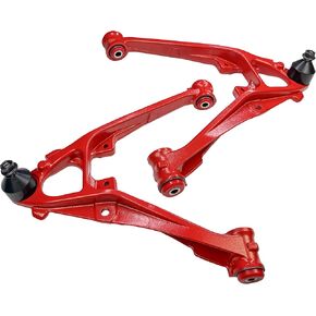 Front Lower & Upper Control Arms for Chevy Silverado 1500 GMC Sierra 1500 Suburban 1500 Yukon XL 1500 Avalanche Yukon Tahoe EXT, Front End Control Arms Suspension Kit with Assembly Replacement (4pc)