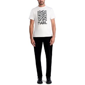 KARL LAGERFELD Men's Corduroy Belted Pant
