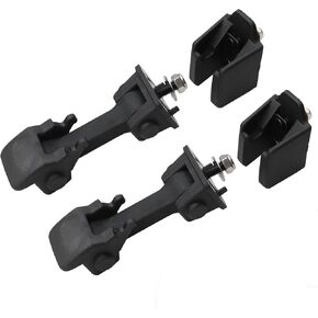 Hood Latch Catch w/Bracket Kit Compatible with Wrangler JK 2007-2018 Front Engine Hood Locking Latch
