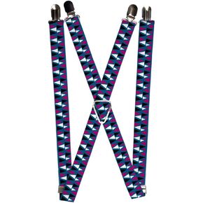 Buckle-Down Men's Suspender-Chevron
