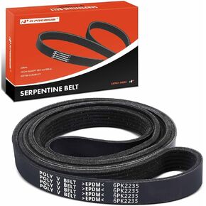 A-Premium Engine Serpentine Drive Belt Compatible with Nissan Altima 2007-2013 2.5L & Ford Fusion 2006-2009 2.3L & Mercury Milan 2006-2009 2.3L