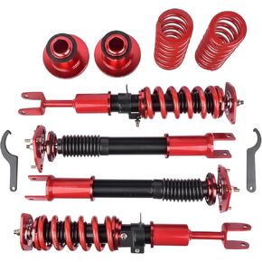 GELUOXI Coilovers Suspension Kits Adjustable Height Replacement for Nissan 350Z Coupe Z33 G35 Coupe G35 Sedan 2003-2006 (V35) RWD