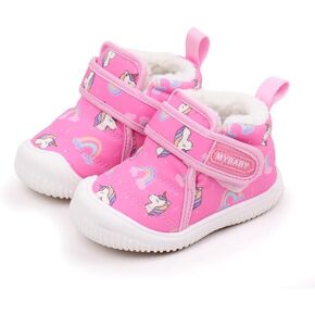 Baby Warm Winter Snow Boots Soft Sole Non-slip Outdoor Toddler Boys Girls First Walkers Comfort Little Kids Snow Boots