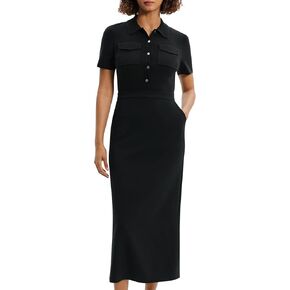 Theory Women's Military Midi Dress
