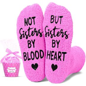 HAPPYPOP Bestie Gifts Ideas Socks for Women - Bestfriend Gifts Friendship Gifts Bestie Gifts, Bff Gifts Best Friends Socks Sister