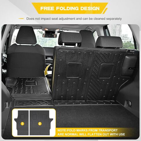 Backrest Mat for 2019-2025 Toyota RAV4 Rear Seat Back Protector All Weather TPE Cargo Liner for 2019 2020 2021 2022 2023 2024 2025 RAV4(Backrest Mat) in Saudi Arabia