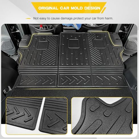 Backrest Mat for 2019-2025 Toyota RAV4 Rear Seat Back Protector All Weather TPE Cargo Liner for 2019 2020 2021 2022 2023 2024 2025 RAV4(Backrest Mat) in Saudi Arabia