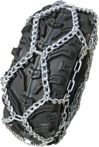 TireChain.com Polaris Ranger، 04-09 (R) 25x11-12 ATV UTV غير مرصع. ليست سلاسل إطارات V-BAR in Kuwait