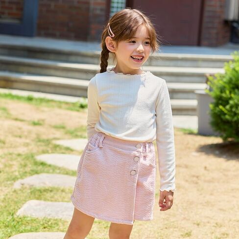 Flofallzique Girls Corduroy Mini Skirt Short Toddler Skort Kids Winter Skirts for 3-10 Years in Saudi Arabia