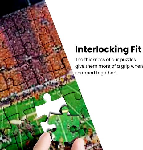 MasterPieces 1000 Piece Sports Jigsaw Puzzle - NCAA Tennessee Volunteers Center View Panoramic - 13"x39" in Kuwait