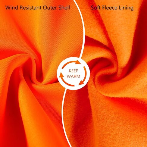 BASSDASH Unisex 2 Pack Fleece Neck Warmer Gaiter with Breathing Holes Wind Resistant Face Mask for Winter Hunting Fishing in Kuwait