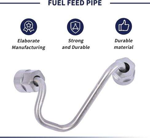 12608374 Intermediate Fuel Feed Pipe Compatible with Buick Allure Regal Verano, for Chevy Equinox Impala Malibu, for GMC Terrain 2010-2017 High Pressure Fuel Injector Hose Line in Saudi Arabia