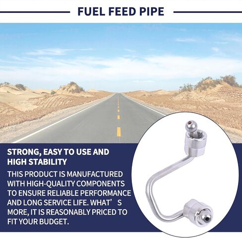 12608374 Intermediate Fuel Feed Pipe Compatible with Buick Allure Regal Verano, for Chevy Equinox Impala Malibu, for GMC Terrain 2010-2017 High Pressure Fuel Injector Hose Line in Saudi Arabia