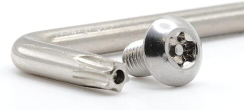 ReplacementScrews Anti-Theft Stainless Rear License Plate Screws Compatible with Tesla - M5-0.8 x 8mm - Tamper Proof Security Screws (Pack of 4) in Kuwait