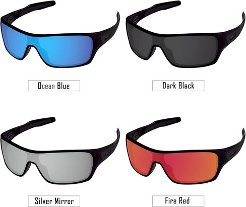 عدسات بديلة مستقطبة لنظارات Oakley Turbine Rotor OO9307 الشمسية in Kuwait