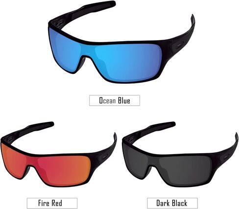 عدسات بديلة مستقطبة لنظارات Oakley Turbine Rotor OO9307 الشمسية in Kuwait