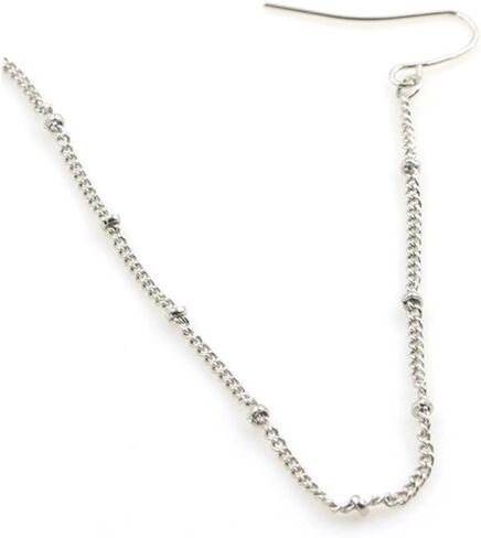 VCMART Fake Nose Ring Fake Septum Fake Nose Ring Hoop Fake Septum Ring Fake Septum Piercing Indian Nose to Ear Chain Jewelry Clip on Non Piercing Faux Septum Nose Rings for Women in Saudi Arabia
