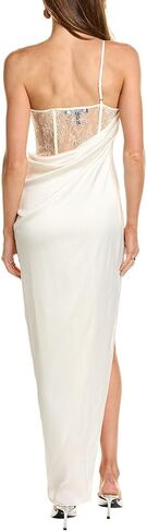 BCBGMAXAZRIA Women's Sleeveless Sweetheart Neck Draped Maxi Dress in Saudi Arabia