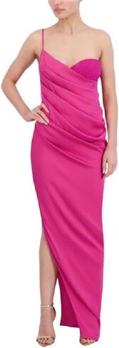 BCBGMAXAZRIA Women's Sleeveless Sweetheart Neck Draped Maxi Dress in Saudi Arabia