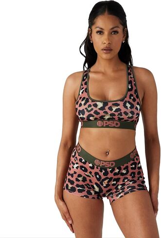 PSD Women's Cheetah Dye Boy Shorts, Multi, XL in Saudi Arabia