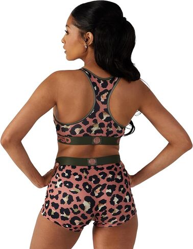 PSD Women's Cheetah Dye Boy Shorts, Multi, XL in Saudi Arabia