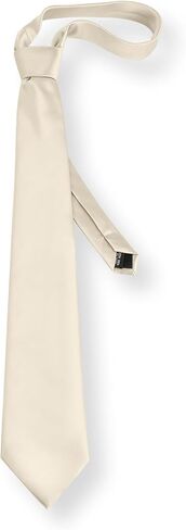 Men's Solid Tie Set 3.15"（8cm） Necktie and Lapel Pin Woven Handkerchief Cufflinks Set for Wedding Party in Kuwait