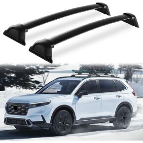 HEKA Roof Rack Cross Bars for Honda CRV CR-V 2023 2024 2025, Matte Black,Heavy Duty Aluminum Crossbar Luggage Cargo Carrier Bag Bike Camping Gear Fishing Poles (CRV 2023 2024 2025)