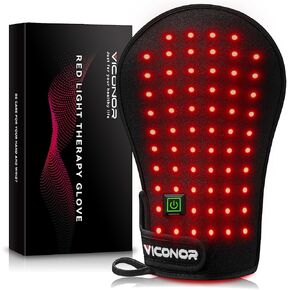 Red Light Therapy Device for Hands, Infrared-Light-Therapy-Gloves Finger Wrist, Led Near Infrared Light Skin Care, Carpal Tunnel(Pack of 1)