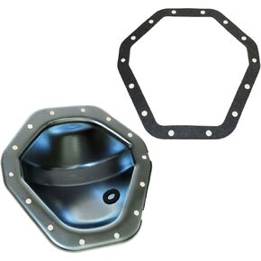 TRQ Rear Axle Differential Cover Compatible with Chevy GMC Pickup Truck Van 10.50 Inch Ring Gear