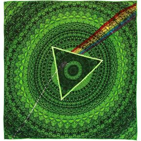 Sunshine Joy Pink Floyd The Dark Side Of The Moon Shadows Bandana Green