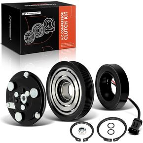 A-Premium Air Conditioner AC Compressor Clutch Kit Compatible with Dodge Ram 1500 2002-2003 3.7L 4.7L, Ram 2500 2002-2003 4.7L, Durango 2002-2003 4.7L, Dakota 2002-2003 4.7L