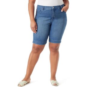 Gloria Vanderbilt Women's Amanda Bermuda High Rise Short Plus