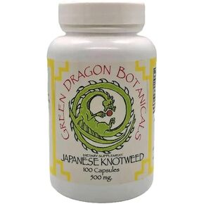 Japanese Knotweed Capsules 500 mg 100 Capsules Made in USA - Natural Source of Resveratrol Immune Support Supplement Non-GMO Gluten-Free Vegetarian Japanese Knotweed Root for Cardiovascular Health.*