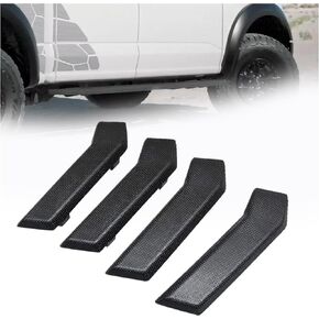 XQSMWF Pack of 4 Left Driver Side Running Board Step Pad Grip Cover Step Cap Mat LH Compatible with Ford F150 F250 F350 F450 F550 2015 2016 2017 2018 2019 2020 2021 2022 Replace FL3Z16491DA