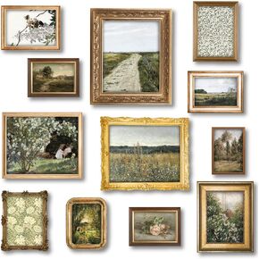 97 Decor Vintage Wall Art Prints - Vintage French Country Decor, Vintage Prints for Wall Decor, Countryside Landscape Painting Spring Pictures, French Farmhouse Poster Gallery Wall Art (8x10 Unframed)