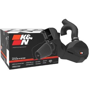 K&N Cold Air Intake System: High-Flow Air-Filter, Increase Performance & Horsepower: Compatible with 2021 FORD F150; 2021 FORD F150 Raptor, 63-2617