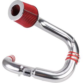 PHILTOP Cold Air Intake Kit for Civic EX/LX/DX 2006 2007 2008 2009 2010 2011 1.8L (Red)