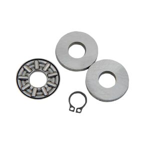 Clutch Pushrod Bearing Kit for 1984-2017 Harley Touring, Softail, Dyna, FXR Evolution/Twin Cam with Mechanical Clutch – Thrust Washers, Bearing, Snap Ring: Replaces HD# 37312-75, 37313-80, 11096
