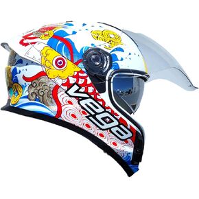 Vega Air GPX Full Face Helmet, Fortune, X-Small