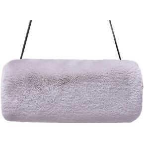 Faux Fur Hand Muffs for Women Winter Warm Arm Hand Warmer Gloves Arms Warmer Fluffy Warm Faux Fur Muffs with Strap