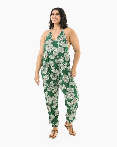 Buddha Pants Women’s Savannah Jumper – 100% Cotton Harem Jumpsuit with Pockets – Lightweight, Loose Fit for Summer & Travel in Saudi Arabia