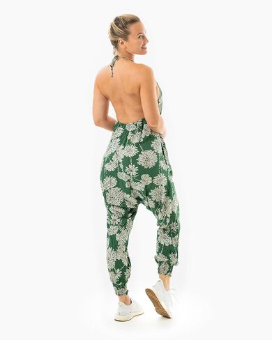 Buddha Pants Women’s Savannah Jumper – 100% Cotton Harem Jumpsuit with Pockets – Lightweight, Loose Fit for Summer & Travel in Saudi Arabia
