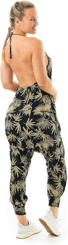 Buddha Pants Women’s Savannah Jumper – 100% Cotton Harem Jumpsuit with Pockets – Lightweight, Loose Fit for Summer & Travel in Saudi Arabia