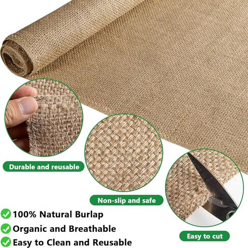 عبوتان من سجاد الجليد والثلج المقاوم للانزلاق - 29 × 79 بوصة سجادة من الخيش الطبيعي سجادة ثلج للباب الأمامي الخارجي والحديقة والممر والشرفة والسلالم in Kuwait