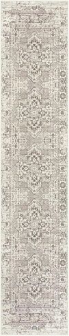 Lahome Boho Washable Runner Rug Non Slip,2.5x10 Soft Hallway Runner Rug for Entryway Indoor with Rubber Backing,Beige 10ft Long Carpet Runner for Bedroom Bedside Bathroom Kitchen RV in Saudi Arabia