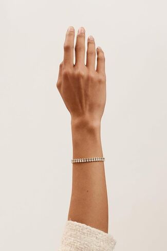 Ted Baker London Isabela Crystal Baguette Adjustable Bracelet For Women in Saudi Arabia