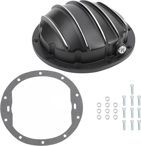 YYCKE F522-DC8586-M7 غطاء تفاضلي للعتاد الدائري DIff 10 بولت من الألومنيوم المصبوب باللون الأسود in Kuwait