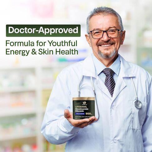 NAD+ Nicotinamide Riboside with Resveratrol & Quercetin NMN Alternative – Premium Anti-Aging Supplement for Energy, Focus, and Cellular Support – 80 High-Purity Capsules 900mg in Saudi Arabia