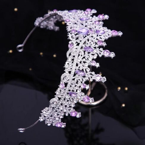 Tiaras and Crowns for Women Crystal Princess Tiaras Rhinestone Queen Crowns For Wedding Bridal Birthday Prom Pageant Party (Tiara 100) in Saudi Arabia